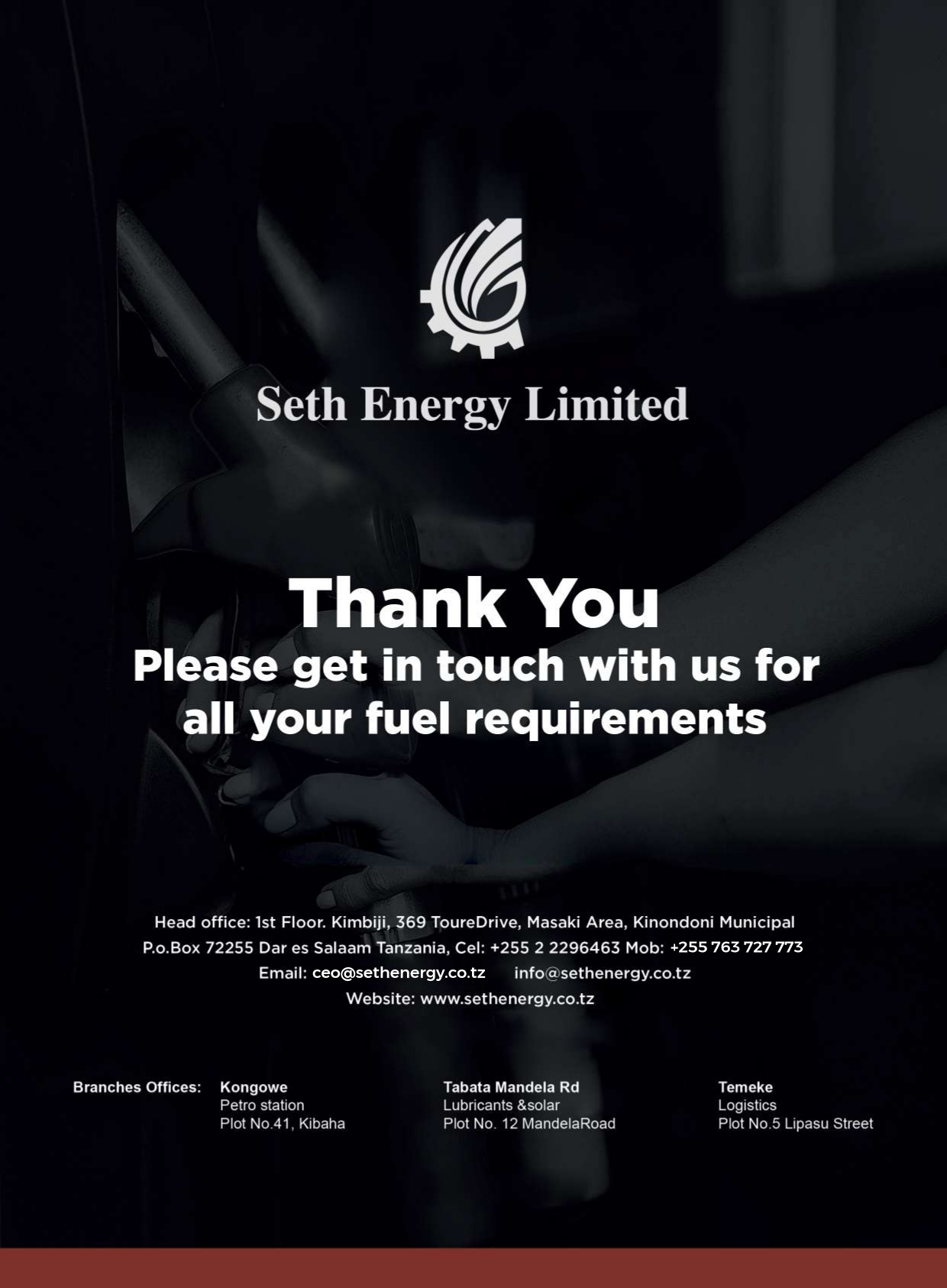 Seth Energy Limited contact